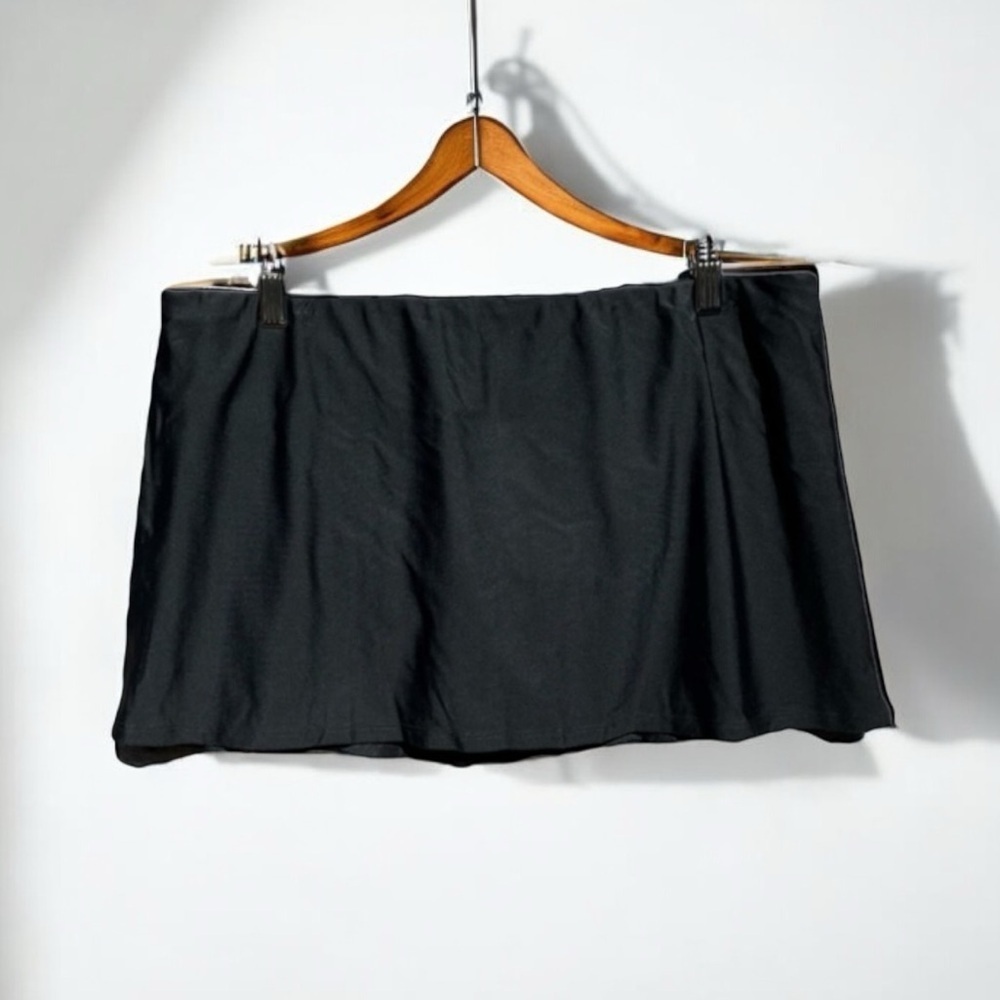 🌻American Living Black Skirted Swim Suit Bottom with Brief Size 12